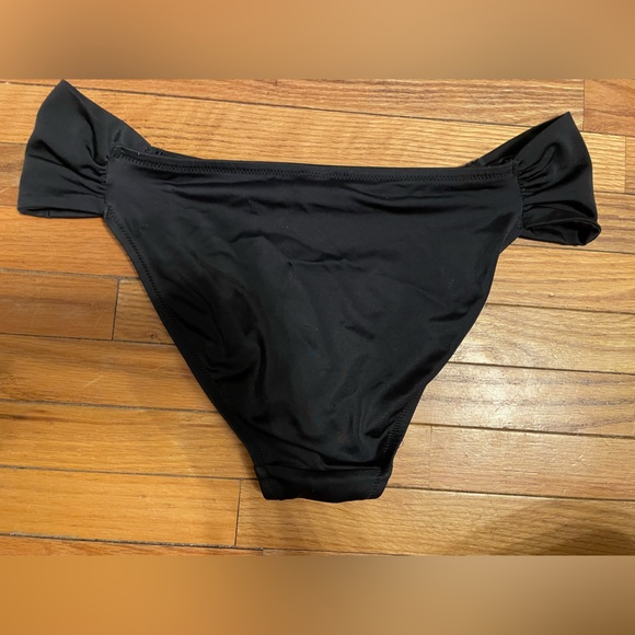 Black bathing suit bottoms, VS PINK, L - Picture 2 of 3
